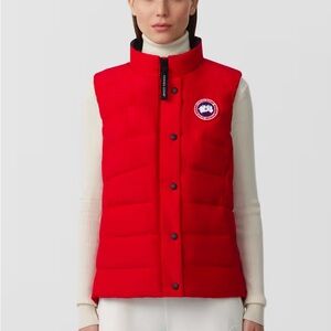 Red Canada Goose “Fortune Vest” Brand new never worn